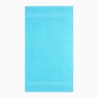 Полотенце махровое 50х90см, светло-голубой, 440г/м, хл100% - фото 37454727