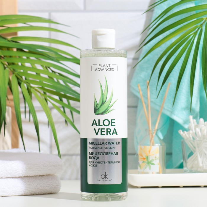 Мицеллярная вода Plant Advanced Aloe Vera для чувствительной кожи, 500 мл