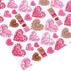 Бумага упаковочная тишью Love, 50х70 см, 20 г/м2 - Фото 2