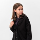 Костюм для девочки (кардиган, брюки) MINAKU, чёрный, рост 122 см - Фото 6