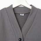 Костюм для девочки (кардиган, брюки) MINAKU цвет серый, рост 122 см 9429043 - фото 13752093