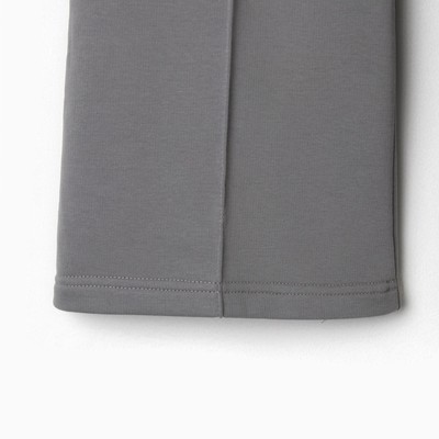 Костюм для девочки (кардиган, брюки) MINAKU, серый, рост 128 см
