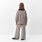 Костюм для девочки (кардиган, брюки) MINAKU цвет серый, рост 158 см 9429049 - фото 14188617