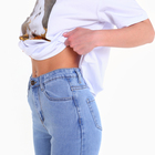 Джинсы женские, цвет серо-голубой, размер 46 (27) - фото 24636978