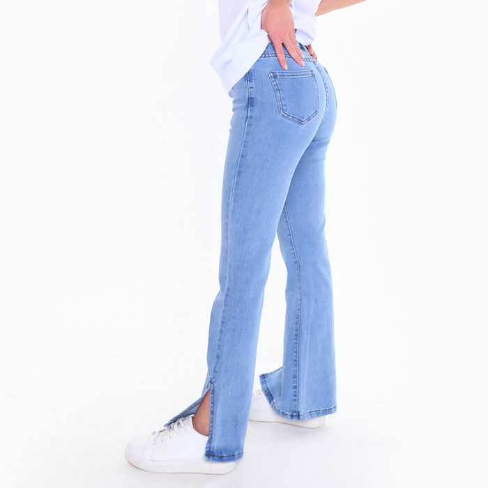 Джинсы женские, цвет серо-голубой, размер 52 (30) 63153