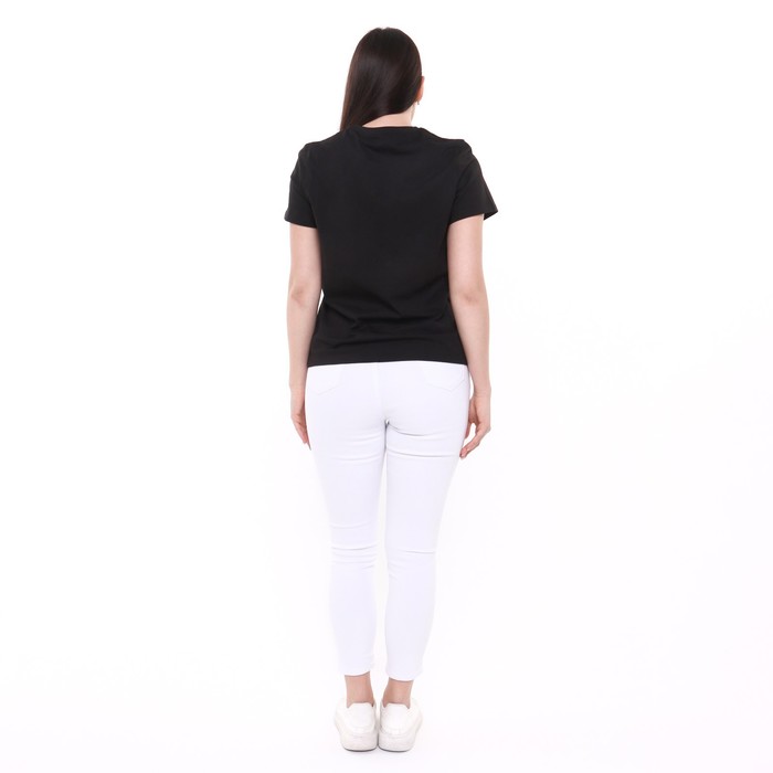 Джинсы женские укороченные, цвет белый, размер 52 (33) 63159