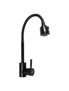 УЦЕНКА Смеситель для кухни ZEIN Z2391, гибкий излив, картридж 40 мм, нержавеющая сталь - Фото 1