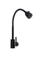 УЦЕНКА Смеситель для кухни ZEIN Z2391, гибкий излив, картридж 40 мм, нержавеющая сталь - Фото 3