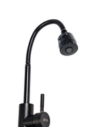 УЦЕНКА Смеситель для кухни ZEIN Z2391, гибкий излив, картридж 40 мм, нержавеющая сталь - Фото 5