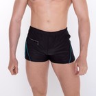 Плавки мужские, цвет чёрный, размер 56 - фото 10518595