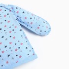 Распашонка детская, цвет голубой, рост 52-62см - фото 109661886