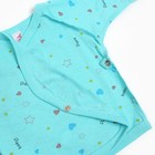 Распашонка детская, цвет бирюзовый, рост 52-62см - фото 24580171