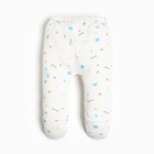 Ползунки детские, цвет экру, рост 68-74см 9687858