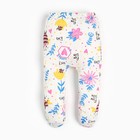 Ползунки детские, цвет белый, рост 52-62см - фото 49435771