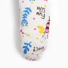 Ползунки детские, цвет белый, рост 74-80см 9687863