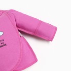 Распашонка детская, цвет фиолетовый, рост 62-68см - фото 45718117