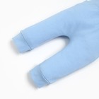 Штанишки детские, цвет голубой, рост 62-68см 9687901