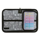 Пенал 1 секция 130 х 190 х 30 мм, с откидной планкой, текстильный, ПКТ 07-20 "Авто хаки" - Фото 5