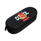 Пенал-футляр 85 х 210 х 50 мм, мягкий, текстильный, ПМК 22-20, Be cool, 70323 - фото 24647961