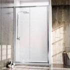 Душевая дверь Veconi Vianno VN72-110-01-C4, 1100х1900 мм, прозрачная, раздвижная, хром - фото 300715949