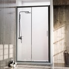 Душевая дверь Veconi Vianno VN72B-150-01-C4, 1500х1900 мм, прозрачная, раздвижная, черный - фото 300715952