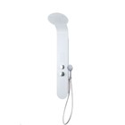 Душевая система Taliente ТА-G-A03Wcr, 1400х200 мм, гидромассаж 4 ф., без излива, белый, хром   97226 - Фото 1