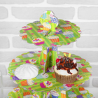 Подставка для пирожных трехъярусная «Тортик» - Фото 2