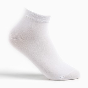 Носки детские, цвет белый, размер 18 (7-8 лет)