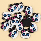 Фурнитура для украшений «Панда», 1.5×1.5 см, с подвесом, 15 штук - Фото 2