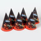 Колпак бумажный «Тачка», (набор 6 шт) - фото 23022902