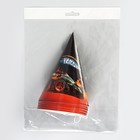 Колпак бумажный «Тачка», (набор 6 шт) - фото 25463782