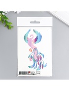 Переводная тату на тело цветная «Птица», 10×15 см - фото 42890092