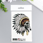 Татуировка "Череп" 10х15 см - фото 22246000