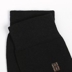 Носки мужские, цвет чёрный, размер 27 - Фото 3