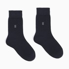 Носки мужские, цвет тёмно-синий, размер 29 9699318