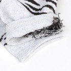 Носки женские, цвет светло-серый/коричневый, размер 25 - Фото 4