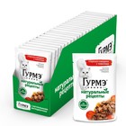 Влажный корм GOURMET «Натуральные рецепты» для кошек, говядина/томат, 75 г - Фото 3