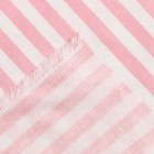 Ткань напечатанная "Розовая полоска" ш.160 см, сатин, 100% хлопок - Фото 4