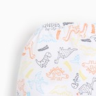 Ползунки детские, цвет белый/дино, рост 68см 9672128