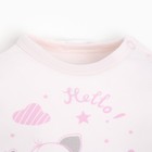 Боди детское, цвет розовый, рост 62см 9676180