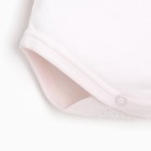 Боди детское, цвет розовый, рост 62см 9676180