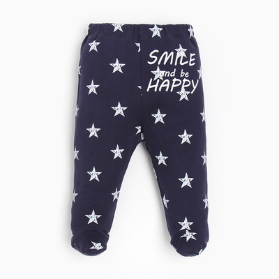 Ползунки детские Linas baby, рост 56 см, синие