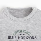 Боди детское, цвет серый, рост 68см - фото 54747205