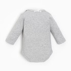 Боди детское, цвет серый, рост 68см - фото 54747208