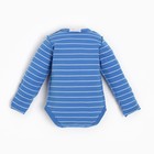 Боди детское, рост 56 см, синее - фото 41586808