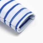 Боди детское, цвет белый/голубой, рост 74см - Фото 4