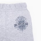 Штанишки детские, цвет серый, рост 74см - фото 51985228