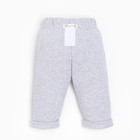Штанишки детские, цвет серый, рост 74см - фото 51985229