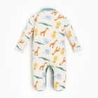 Комбинезон детский, цвет молочный, рост 56см - фото 26347989