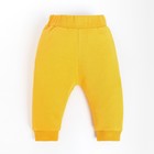 Штанишки детские, цвет жёлтый, рост 80см - фото 10521614